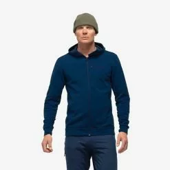 Norrøna Norröna Falketind Warmwool2 Stretch Zip Hood M's -pyöräkauppa 78032 3 indigonight