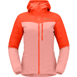 Norrøna Norröna Falketind Aero60 Hood W's -pyöräkauppa 78056 1 orangealertpeachamber
