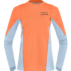 Norrøna Norröna Senja Equaliser Lightweight Long Sleeve W's -pyöräkauppa 78065 1 flamingo