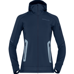 Norrøna Norröna Falketind Power Grid Hood W's -pyöräkauppa 78068 1 indigonight