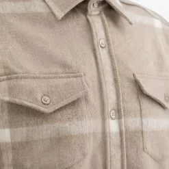 Ulvang Yddin Wool Flanell Shirt -pyöräkauppa 78164 2 whitepeppervanilla
