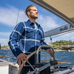 Ulvang Yddin Wool Flanell Shirt -pyöräkauppa 78164 9 newnavyvanilla