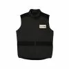 Knowledgecotton Apparel Teddy Fleece Hood Vest With Rib Stop - Grs/Vegan Peta