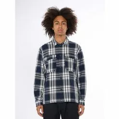 Knowledgecotton Apparel Big Checkered Overshirt - Gots/Vegan