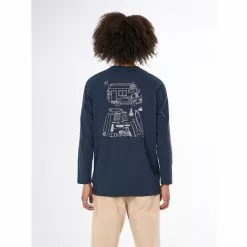 Knowledgecotton Apparel Long Sleeve Cotton Heavy Single - Gots 11 Knowledgecotton Apparel Long Sleeve Cotton Heavy Single - Gots -pyöräkauppa 78203 3 totaleclipse