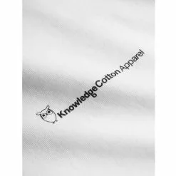 Knowledgecotton Apparel Regular Trademark Mountain Back Printed T-Shirt - Gots -pyöräkauppa 78208 4 brightwhite