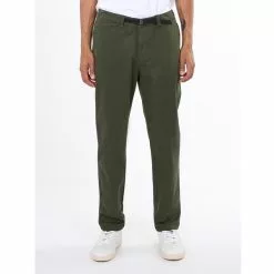 Knowledgecotton Apparel Regular Twill Pant Belt Details - Gots/Vegan -pyöräkauppa 78209 3 forrestnight
