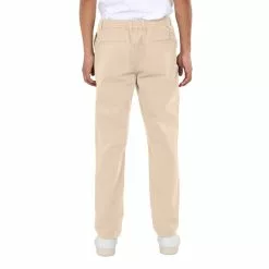 Knowledgecotton Apparel Regular Twill Pant Belt Details - Gots/Vegan -pyöräkauppa 78209 4 lightfeathergray