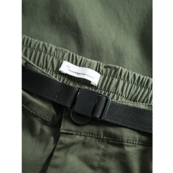 Knowledgecotton Apparel Regular Twill Pant Belt Details - Gots/Vegan -pyöräkauppa 78209 5 forrestnight