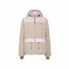 Knowledgecotton Apparel Teddy Colorblock Jacket - Grs/Vegan