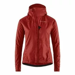 Klättermusen Ansur Hooded Wind Jacket W's -pyöräkauppa 78238 1 rosered