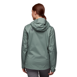 Black Diamond W Stormline Stretch Rain Shell -pyöräkauppa 78655 5 laurelgreen