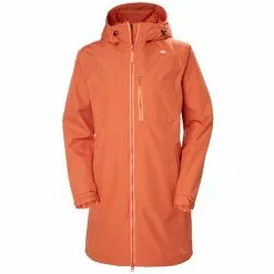 Helly Hansen W Long Belfast Jacket -pyöräkauppa 78757 1 terracotta
