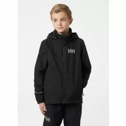 Helly Hansen Jr Juell Rain Jacket -pyöräkauppa 78774 3 black