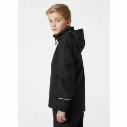 Helly Hansen Jr Juell Rain Jacket -pyöräkauppa 78774 4 black