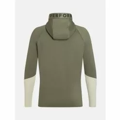 Peak Performance M Rider Mid Zip Hood -pyöräkauppa 78805 3 pineneedlelimitgreen