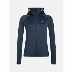 Peak Performance W Rider Mid Zip Hood -pyöräkauppa 78807 1 blueshadow