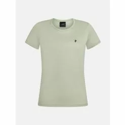 Peak Performance W Outdoor Logo Tee -pyöräkauppa 78811 1 limitgreen