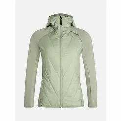Peak Performance W Insulated Hybrid Hood -pyöräkauppa 78815 1 limitgreen