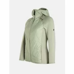 Peak Performance W Insulated Hybrid Hood -pyöräkauppa 78815 2 limitgreen