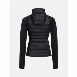 Peak Performance W Down Hybrid Hood Jacket -pyöräkauppa 79123 3 black