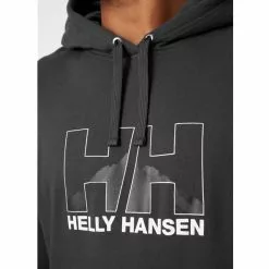 Helly Hansen Nord Graphic Pull Over Hoodie -pyöräkauppa 79137 5 ebony