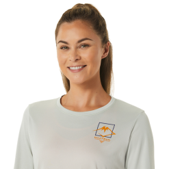 Asics Fujitrail Logo LS Top Women -pyöräkauppa 79166 3 lightsage