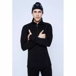Devold Expedition Merino 235 Z.neck Man -pyöräkauppa 79273 2 black