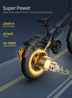 Electric Bicycle ADO A20F XE -pyöräkauppa A20FXE Mobile 05