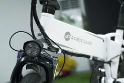 Folding Electric Bicycle ADO A20 XE, Black -pyöräkauppa ADO A20XE White 06 scaled 1
