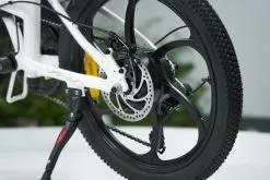 Folding Electric Bicycle ADO A20 XE, Black -pyöräkauppa ADO A20XE White 08 scaled 1