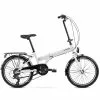 Arkus&Romet Folding Bicycle Arkus & Romet Wigry Eco, 20-inch (white)