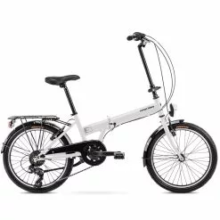 Arkus&Romet Folding Bicycle Arkus & Romet Wigry Eco, 20-inch (white)