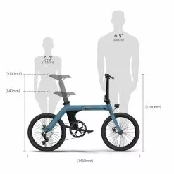 Electric Bicycle Fiido D11 (36 V / 11,6 Ah), Foldable -pyöräkauppa elektrijalgratas fiido d11 7