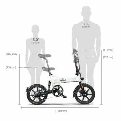 Electric Bicycle Fiido D2S (36 V / 7.8 Ah), Foldable -pyöräkauppa elektrijalgratas fiido d2s 3