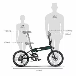 Electric Bicycle Fiido D4S (36 V / 10,4 Ah), Foldable -pyöräkauppa elektrijalgratas fiido d4s 7