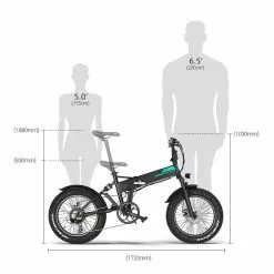 Electric Bicycle Fiido M1 Pro (48 V / 12.8 Ah), Foldable -pyöräkauppa elektrijalgratas fiido m1 pro 5