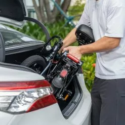 Electric Bicycle Fiido D4S (36 V / 10,4 Ah), Foldable -pyöräkauppa elektrijalgratas kokkupandud foto 1